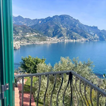 Il Lupo Felice - Panoramic Sea View Villa, Ravello